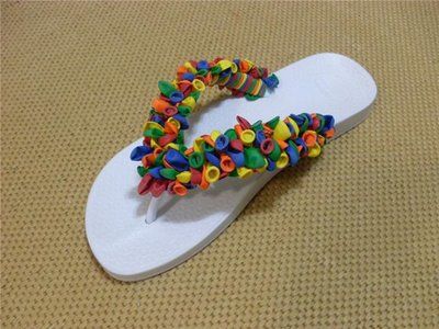 Havaianas Decorada com balões ;